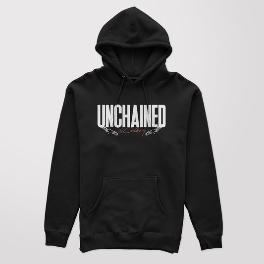 Black Unchained Hoodie Set